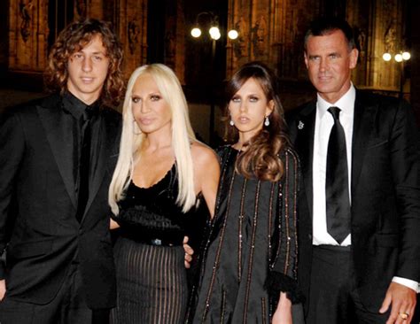 donatella versace agency|donatella versace family.